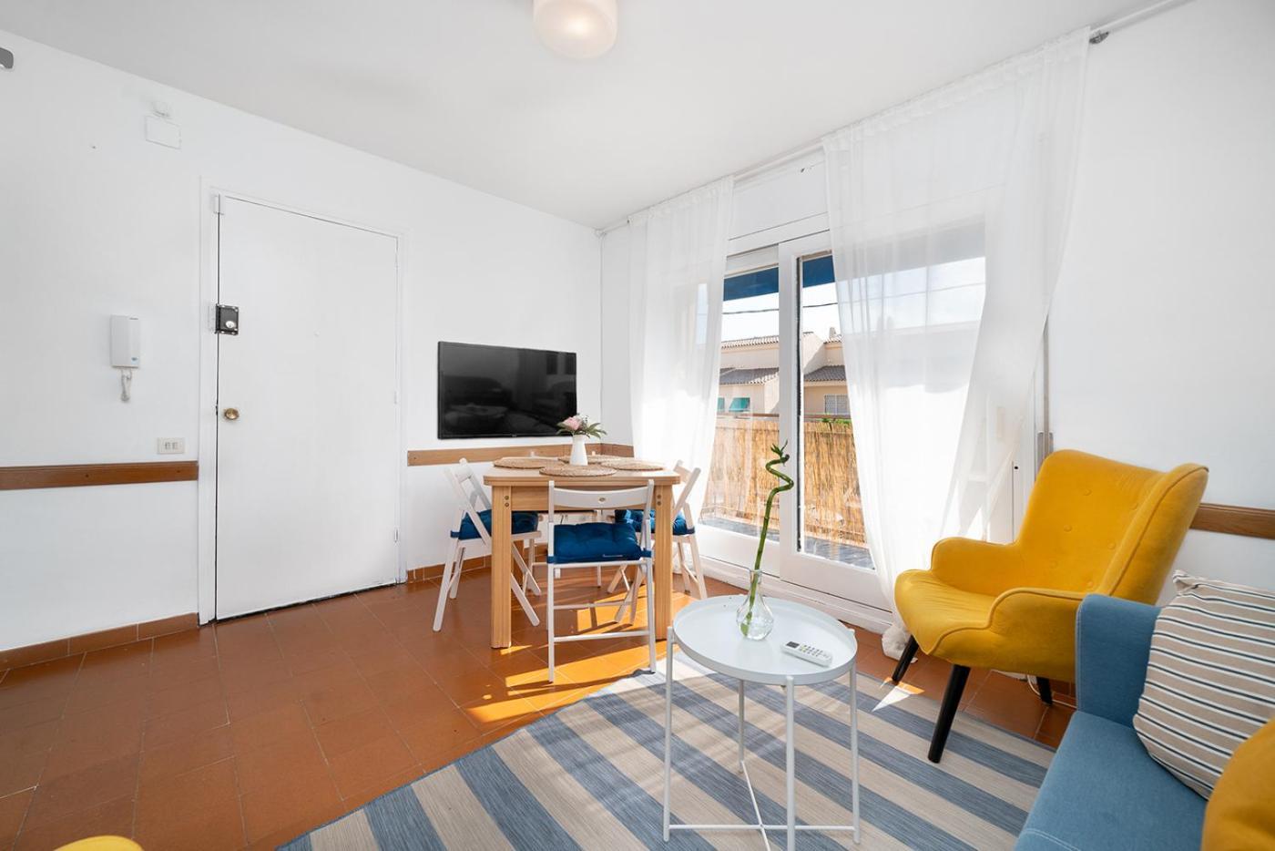 Beach Flat With Terrace Sant Salvador Dış mekan fotoğraf